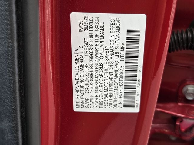 2026 Honda Passport RTL