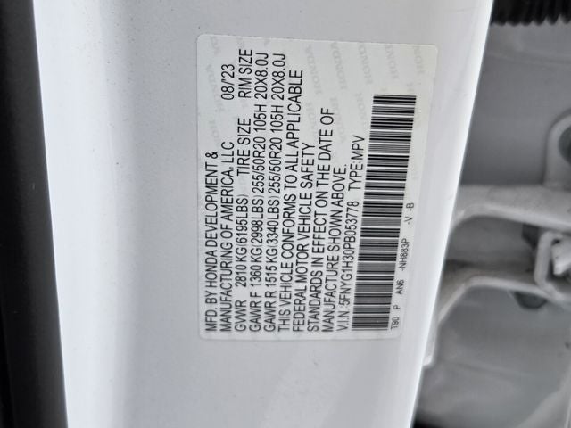 2023 Honda Pilot Sport