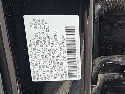2024 Honda Pilot Touring
