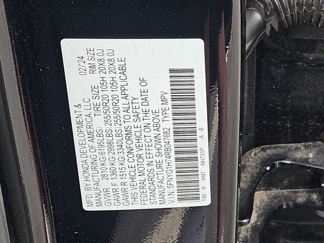 2024 Honda Pilot Touring
