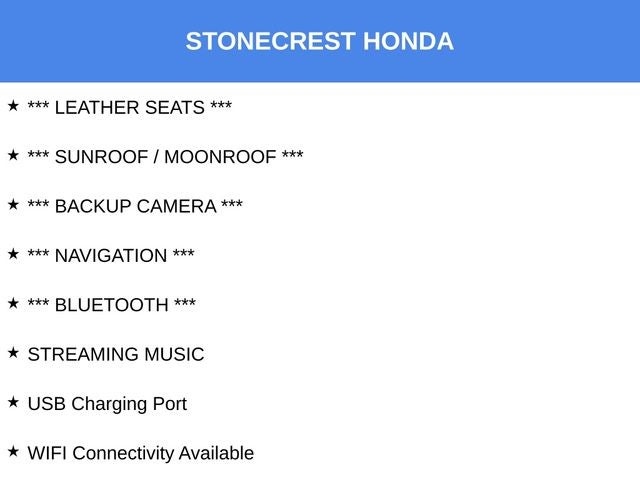 2023 Honda Pilot Elite SUNROOF NAV
