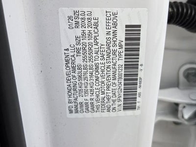2026 Honda Pilot Sport