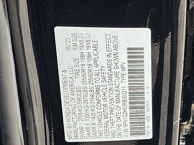 2024 Honda Pilot EX-L 7 Passenger
