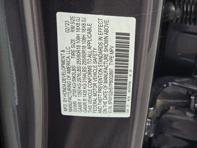 2023 Honda Pilot EX-L 7 Passenger