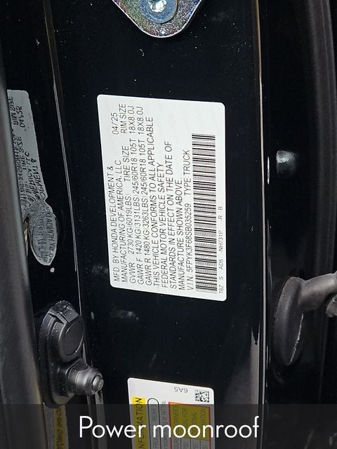 2025 Honda Ridgeline TrailSport