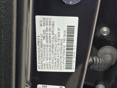 2023 Honda Ridgeline RTL-E