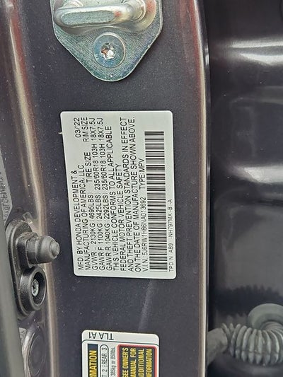 2022 Honda CR-V EX-L