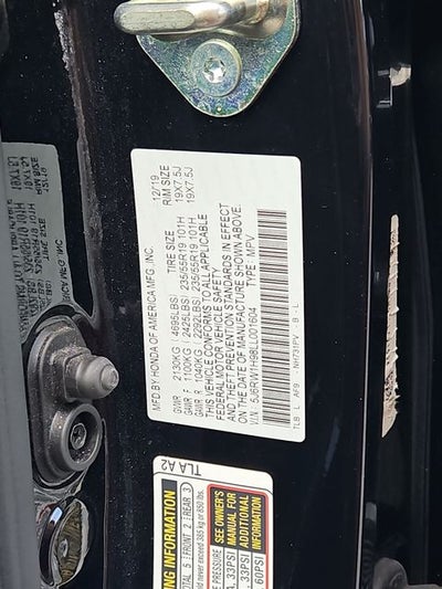 2020 Honda CR-V Touring