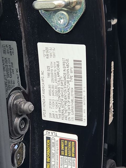 2020 Honda CR-V Touring