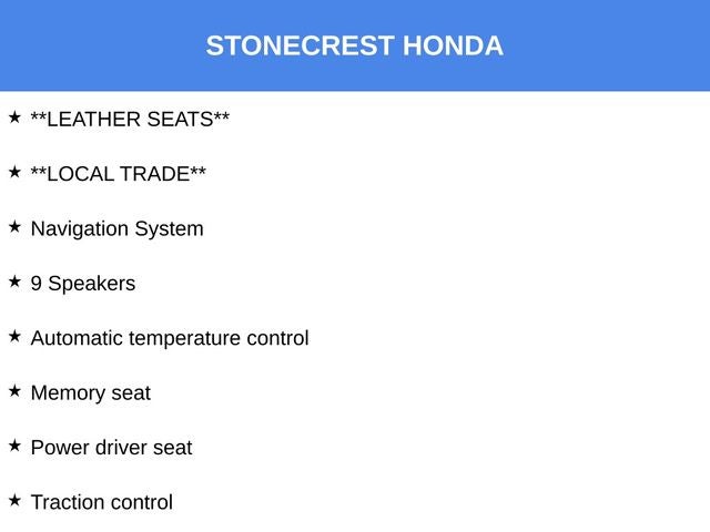 2018 Honda CR-V Touring