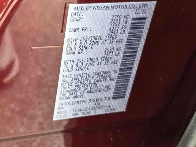 2023 INFINITI QX60 LUXE