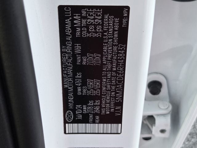 2024 Hyundai Tucson SE