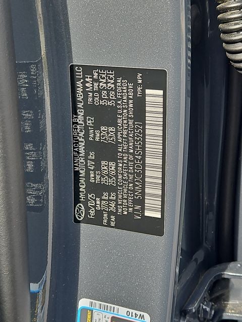 2025 Hyundai Tucson SEL Convenience