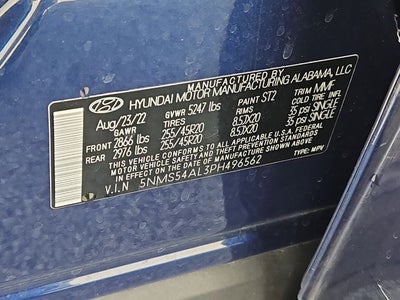 2023 Hyundai Santa Fe Calligraphy