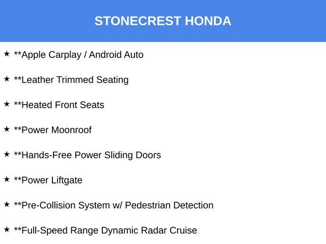 2024 Toyota Sienna XLE