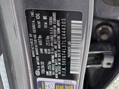2020 Kia Optima SE