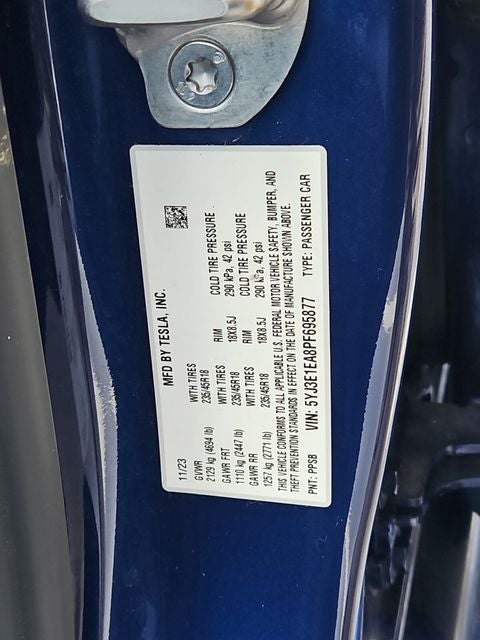 2023 Tesla Model 3 Base