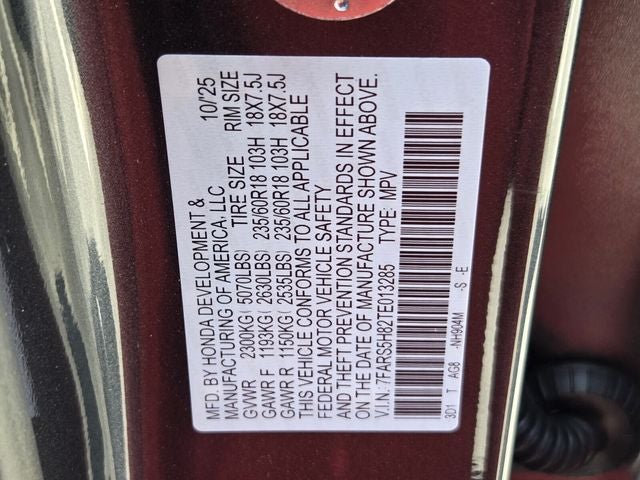 2026 Honda CR-V Hybrid Sport-L