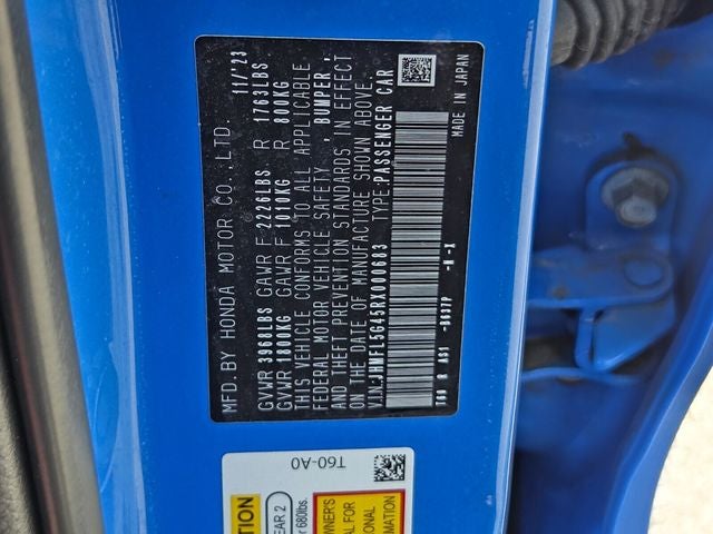 2024 Honda Civic Type R Base