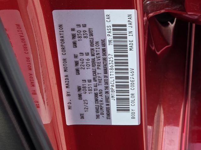 2026 Mazda Mazda3 2.5 S Preferred