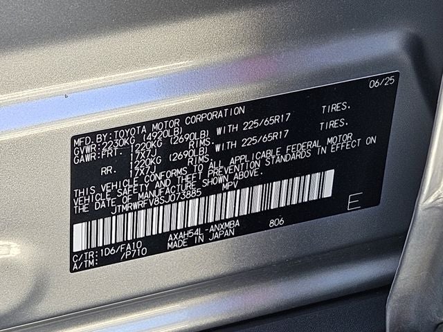 2025 Toyota RAV4 Hybrid XLE