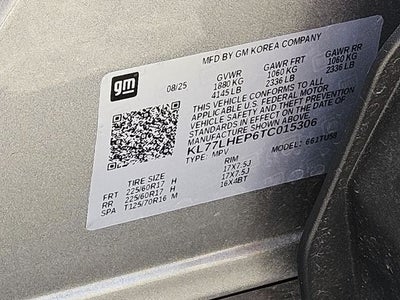 2026 Chevrolet Trax LT