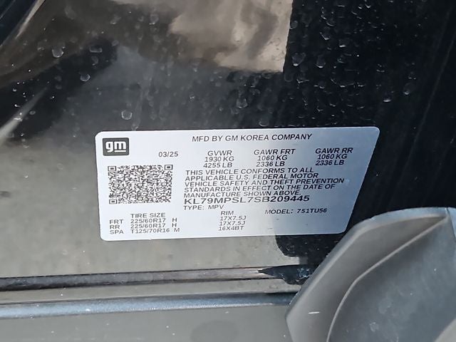 2025 Chevrolet TrailBlazer LT