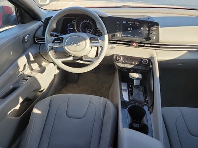 2023 Hyundai Elantra Hybrid Blue