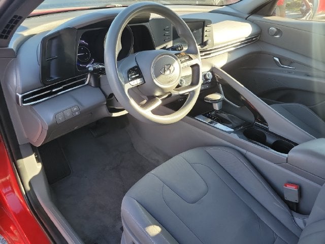 2023 Hyundai Elantra Hybrid Blue