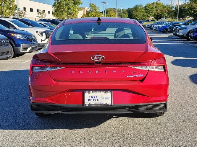 2023 Hyundai Elantra Hybrid Blue