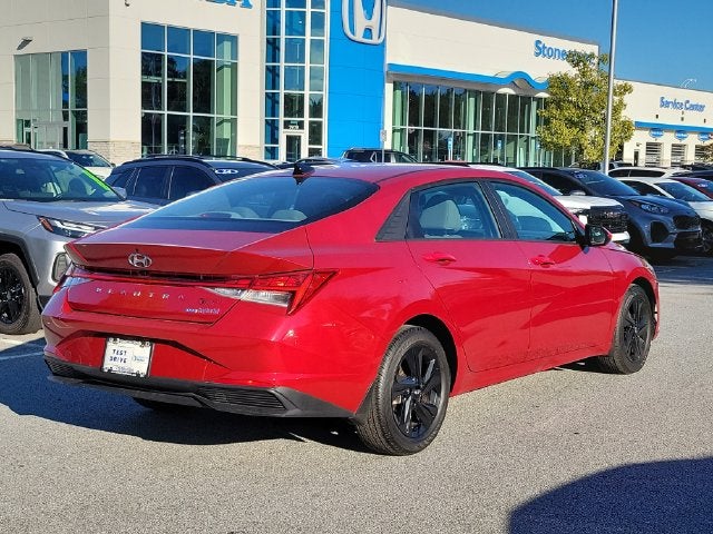 2023 Hyundai Elantra Hybrid Blue