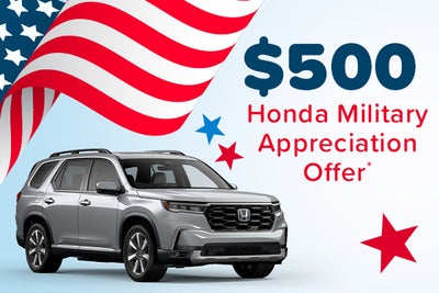 Honda Military Appreciation Offer