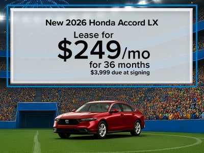 New 2026 Honda Accord LX
