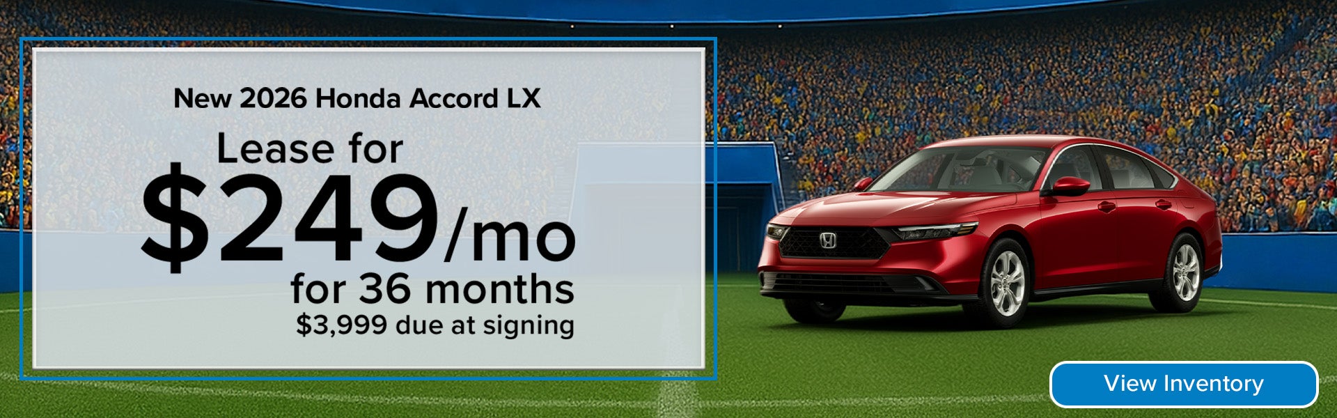 New 2026 Honda Accord LX