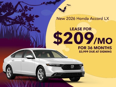New 2026 Honda Accord LX