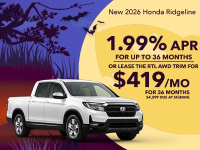 New 2026 Honda Ridgeline