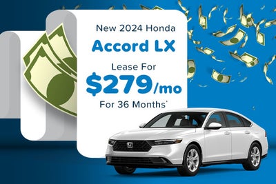 New 2024 Honda Accord LX