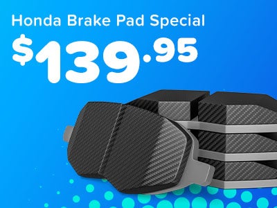 Honda Brake Pad Special