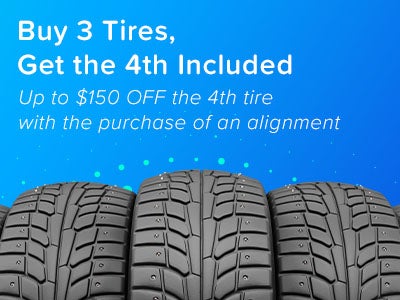 Buy 3 Tires, Get the 4th Included