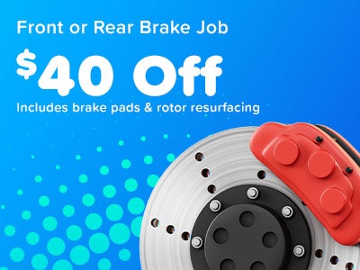 Front or Rear Brake Job