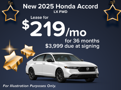 New 2025 Honda Accord LX FWD