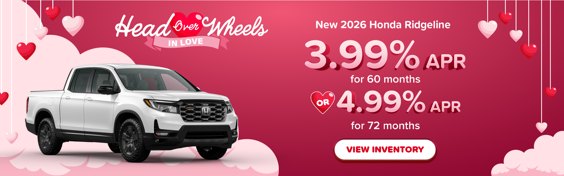 2026 Honda Ridgeline APR Offer in Stonecrest, GA