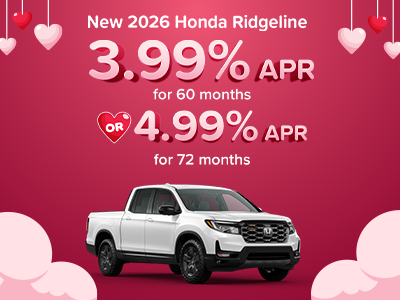 New 2026 Honda Ridgeline